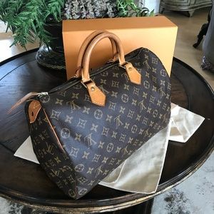 Louis Vuitton Monogram Speedy 35